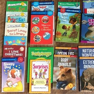 SOLD Early readers books +20